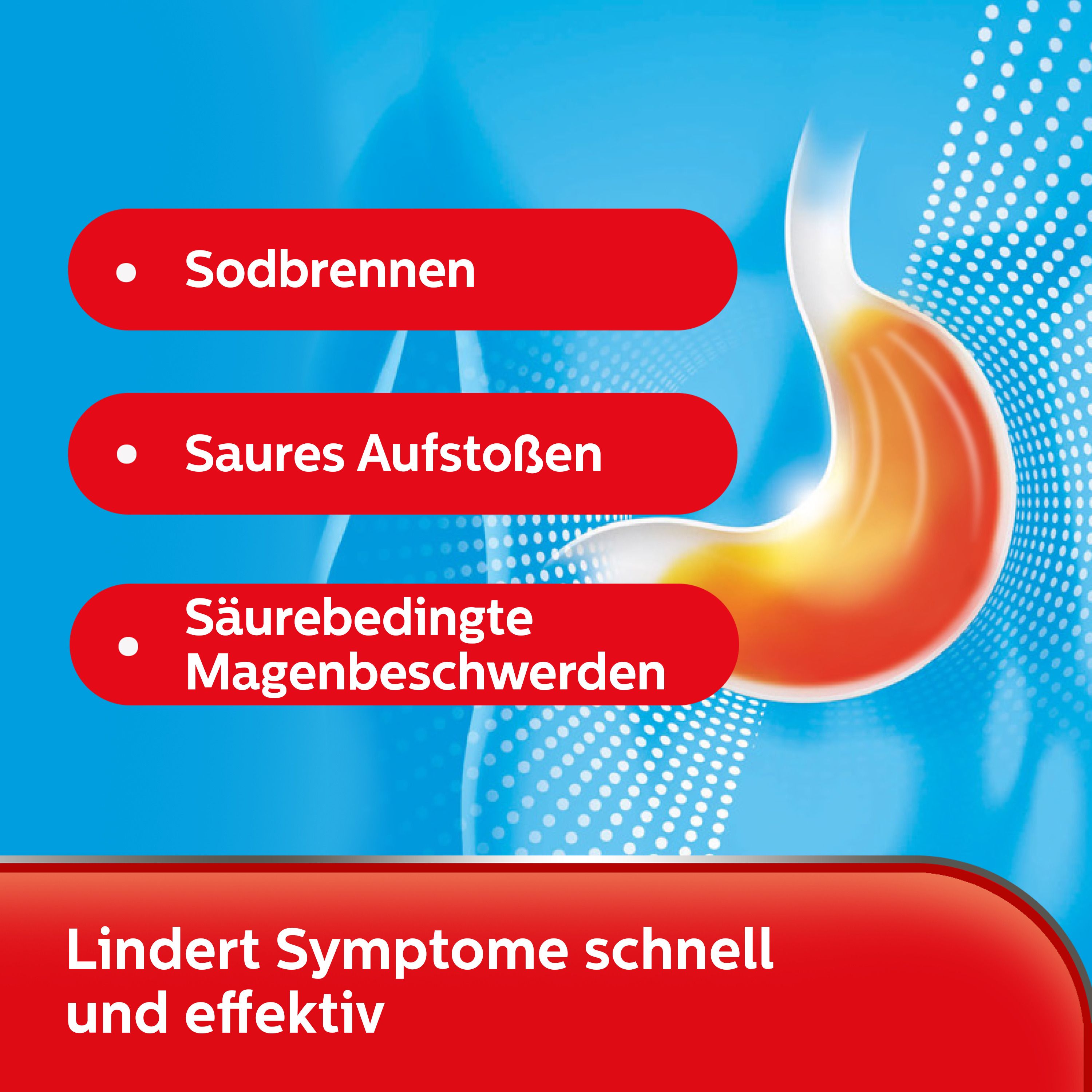 Rennie® Pfefferminz Kautabletten bei Sodbrennen
