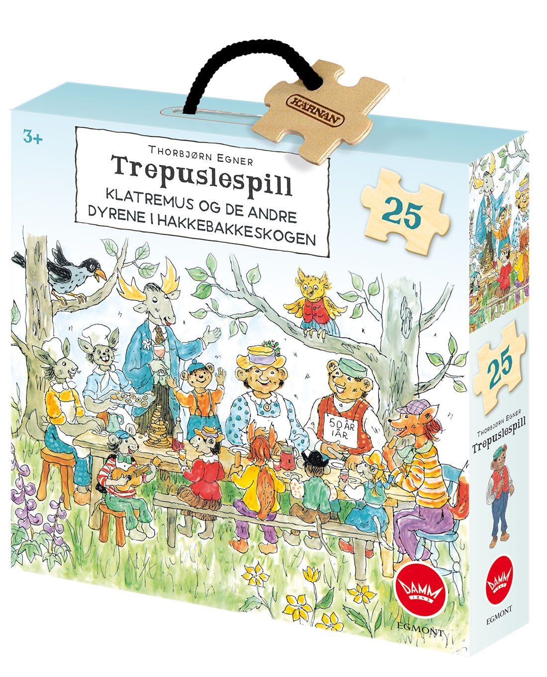 Hakkebakkeskogen trepuslespill