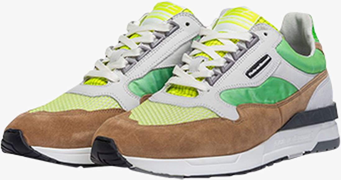 FLORIS VAN BOMMEL groene floris van bommel lage sneakers sfm-10119