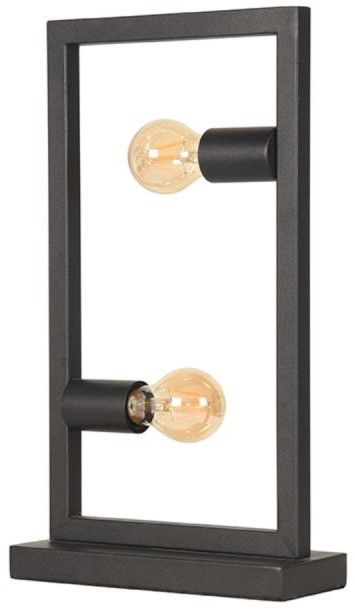Tafellamp Zwart MT-2364 Quadrato B20 x D10 cm