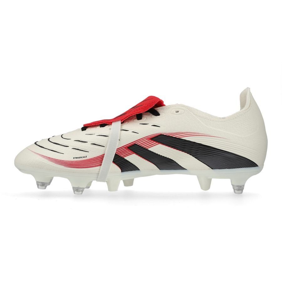 adidas Predator League Fold-over Tongue SG Champagne - Blanc/Noir/Pure Ruby