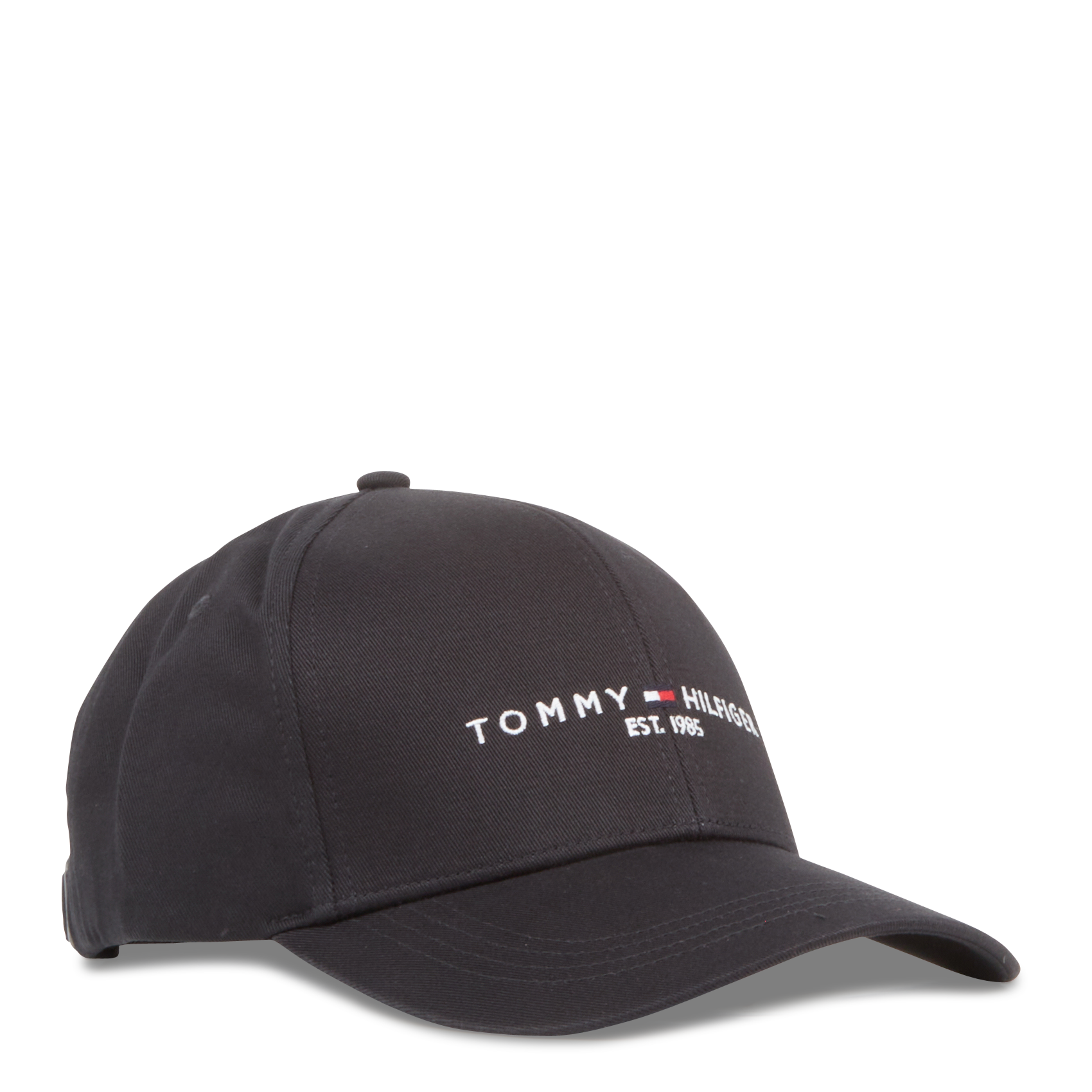 Casquette brodée en coton biologique | Noir
