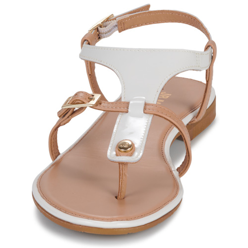 JB Martin - AISSA - Vernis blanc / Camel
