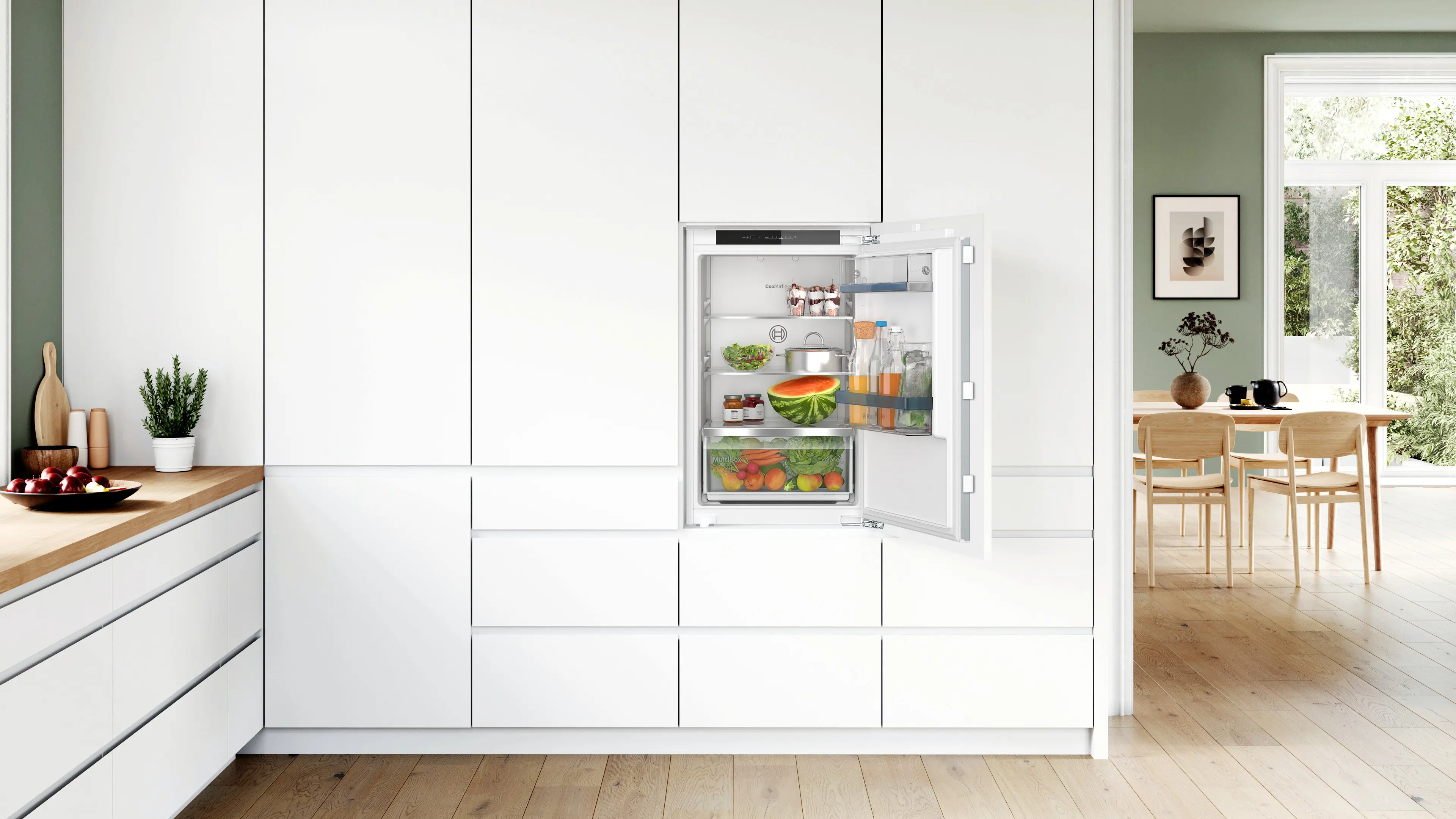 Serie 4 Inbouw koelkast 87.4 x 54.1 cm Vlakscharnier