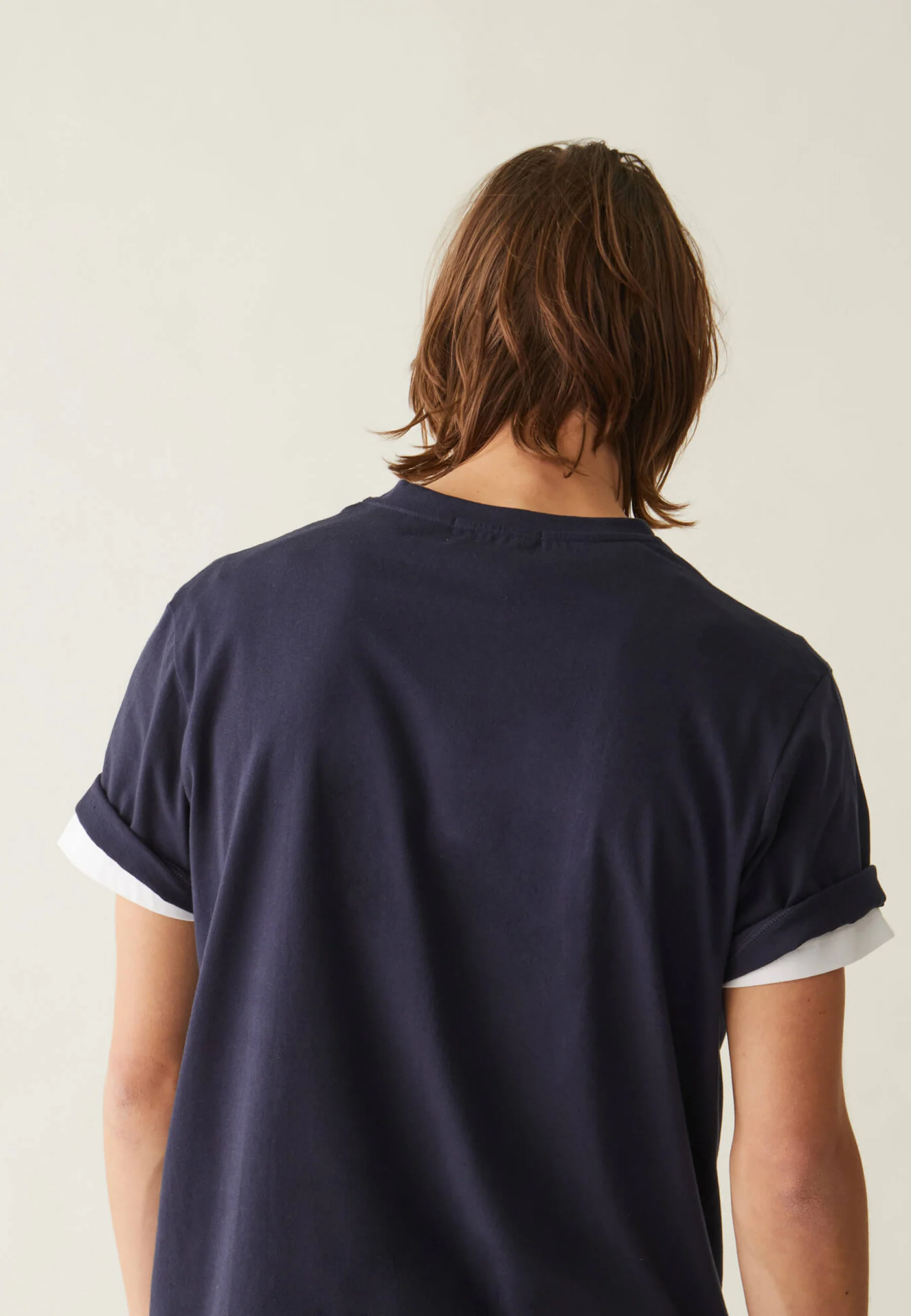 T-shirt col rond en coton-Jean-F Copilote