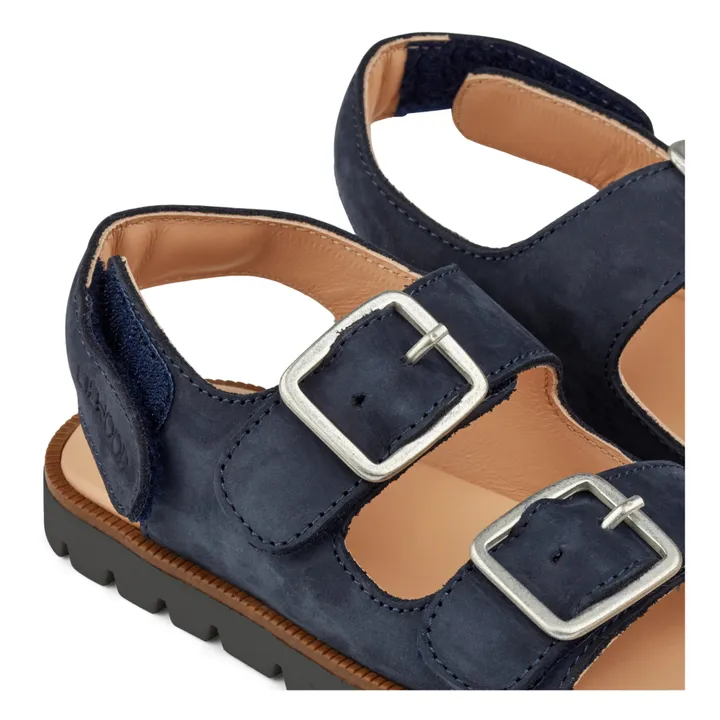 Liewood Sandales Cuir Denis | Bleu marine
