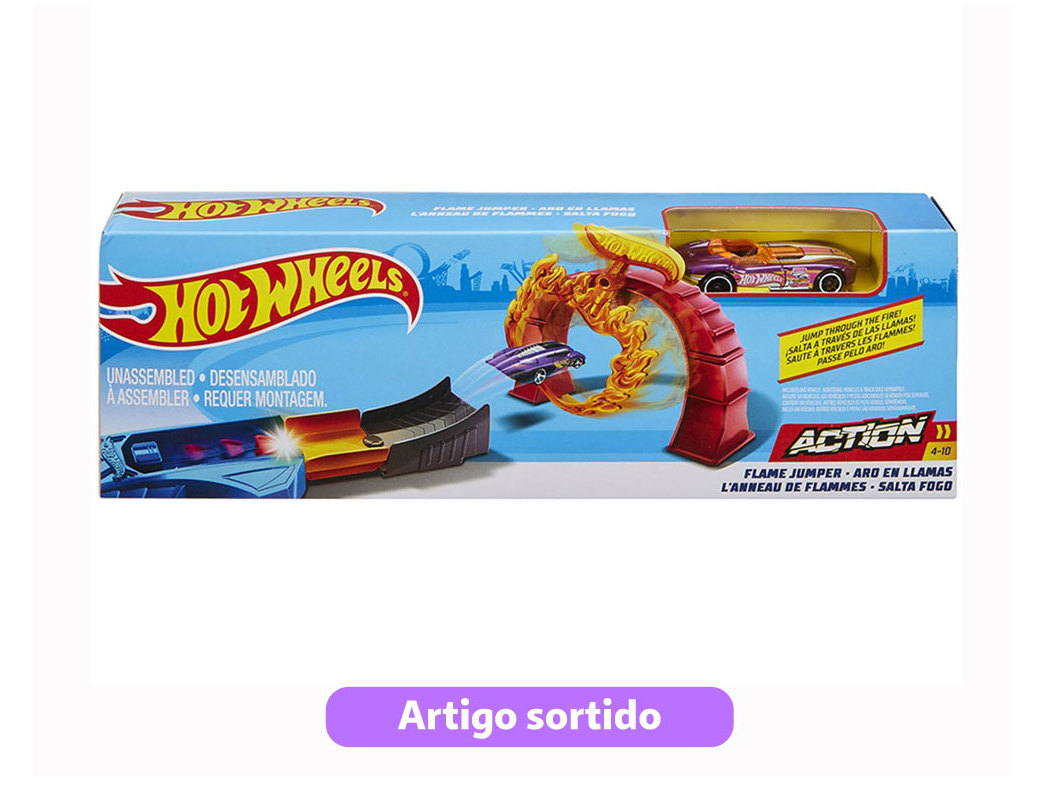 PISTA BÁSICA HOT WHEELS MODELOS SORTIDOS
