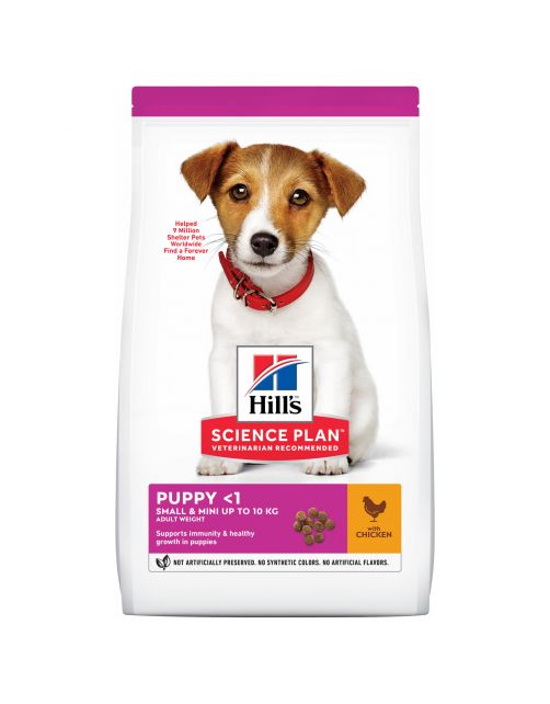 Hill's Canine Puppy Small Mini - Hondenvoer - Kip 1.5 kg