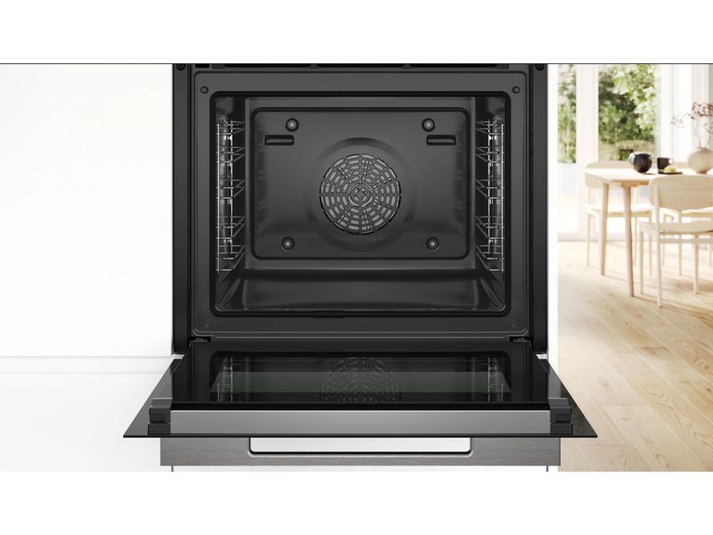 Bosch Einbaubackofen HBG7764B1C Schwarz A Backofen für den Einbau