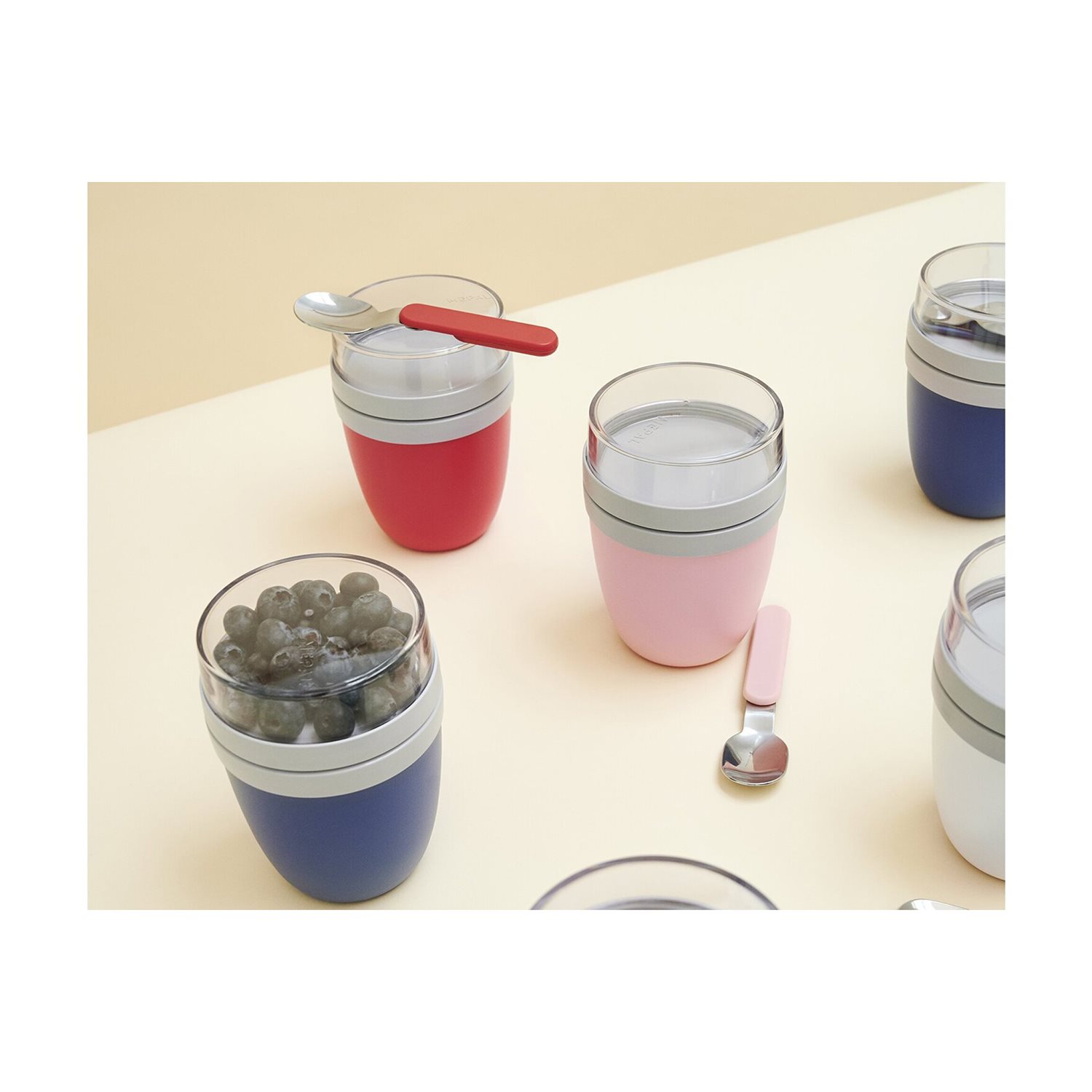 Mepal Ellipse Folding Spoon nordic blue