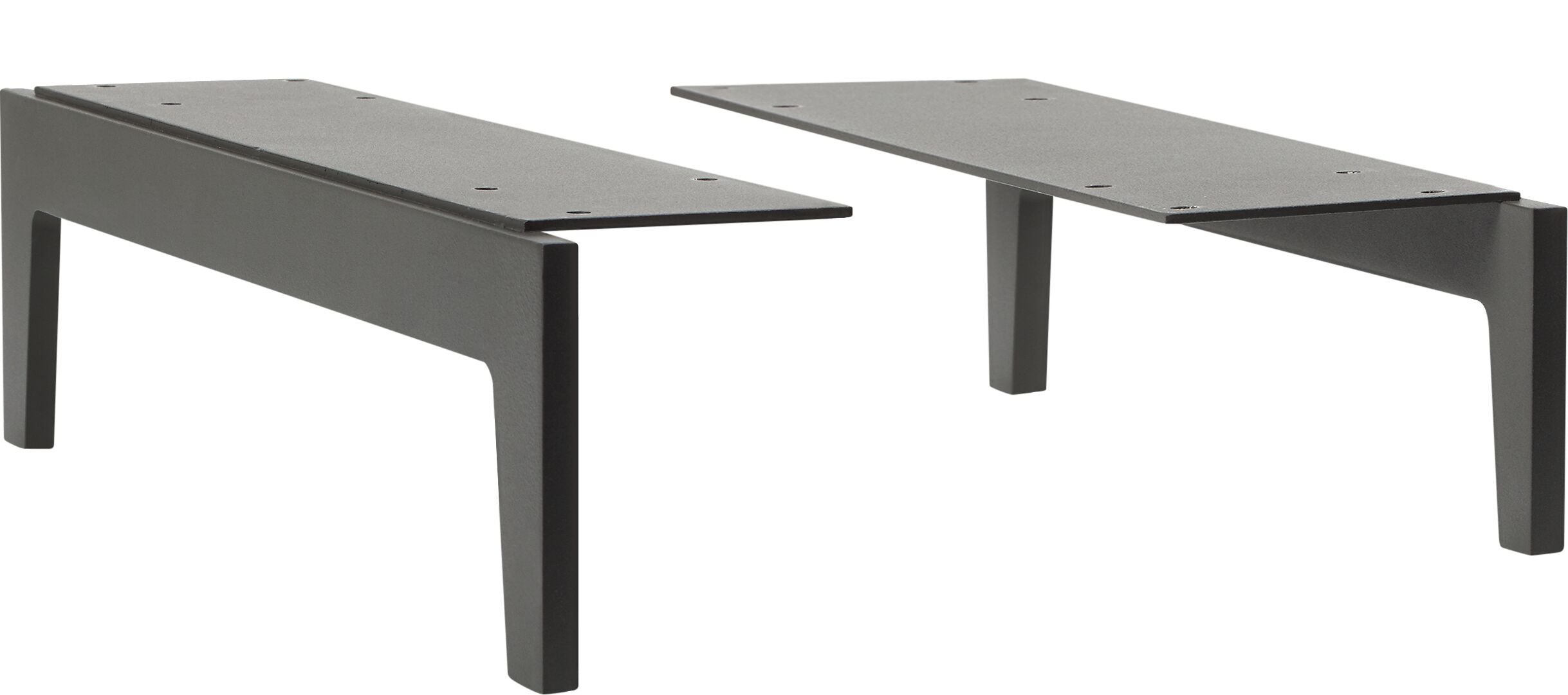 LUX Lowboard - Anthrazit / B: 180.0 cm x T: 46.0 cm x H: 68.0 cm