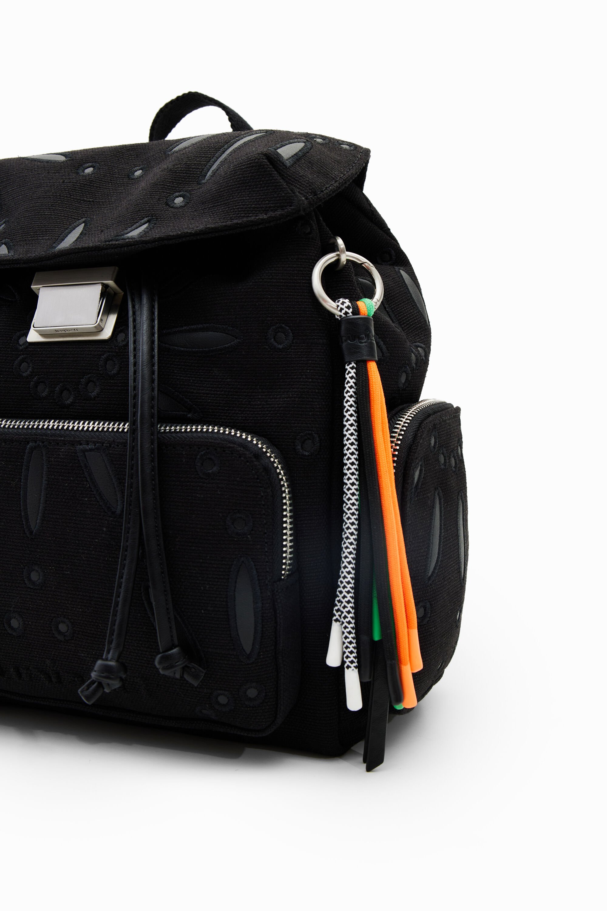 Sac à dos moyen broderie suisse