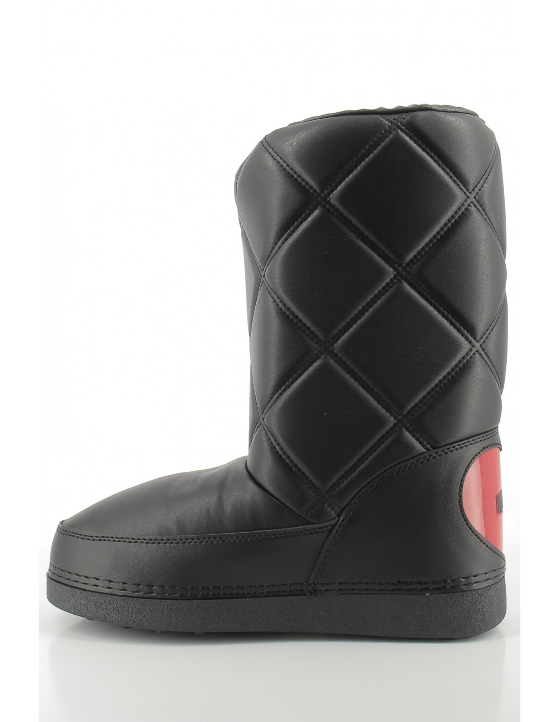 moschino love Bottes Femme Après-Ski Noir
