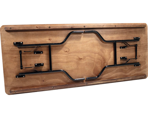 VEBA houten eettafel, 183 x 76 cm, bruin