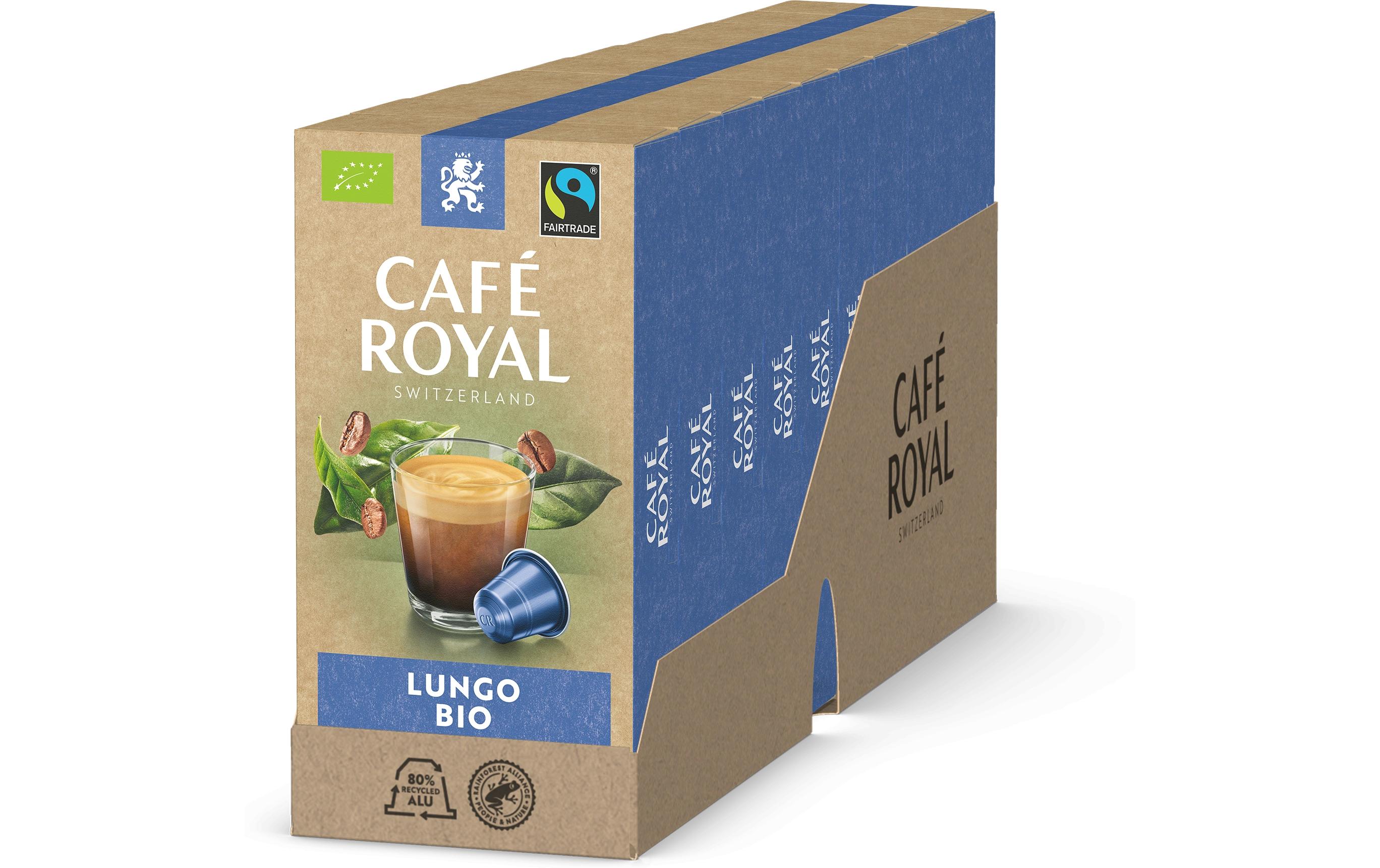 Kaffeekapseln für Nespresso Lungo Bio 100 StückKaffeekapseln für Nespresso Maschinen