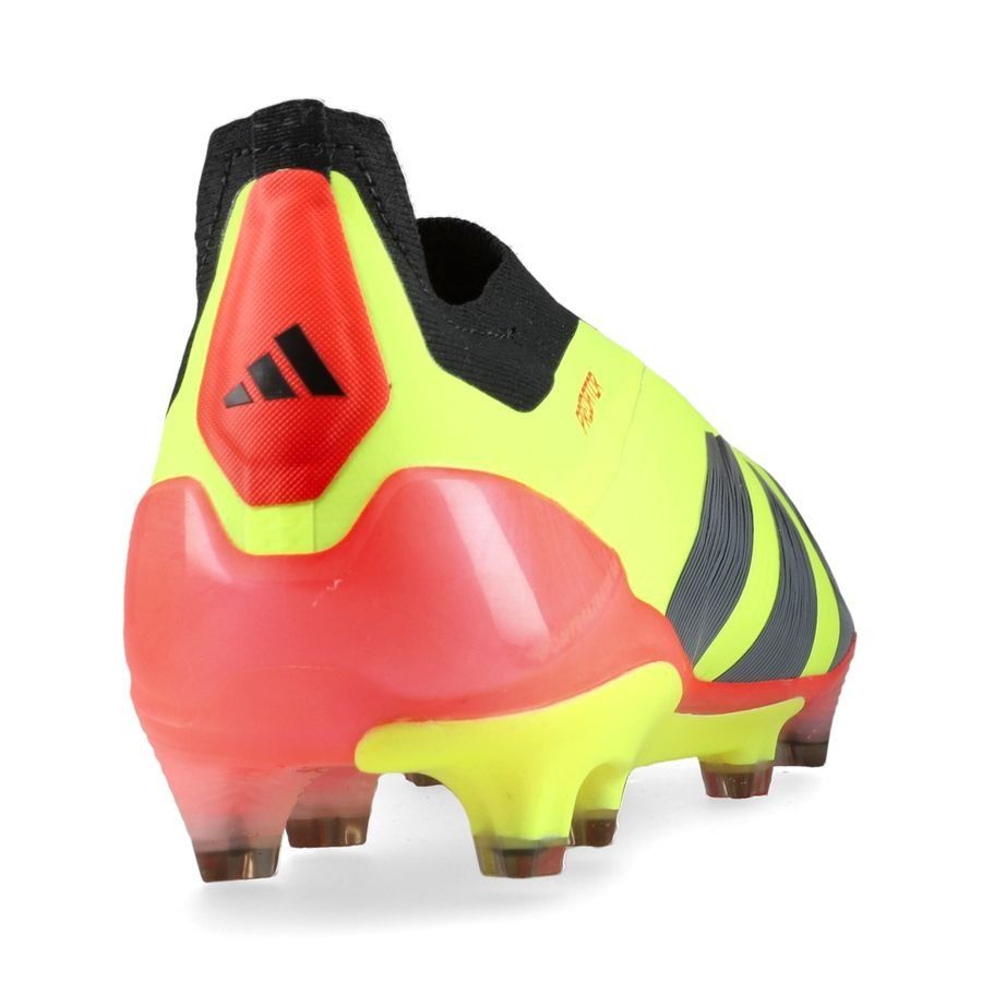 adidas Predator Elite Laceless FG Energy Citrus - Jaune/Noir/Rouge