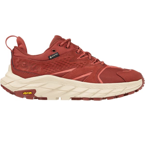 Chaussure de randonnée basse HOKA ONE ONE ANACAPA LOW GORE-TEX W CHERRY MAHOGANY/HOT SAUCE