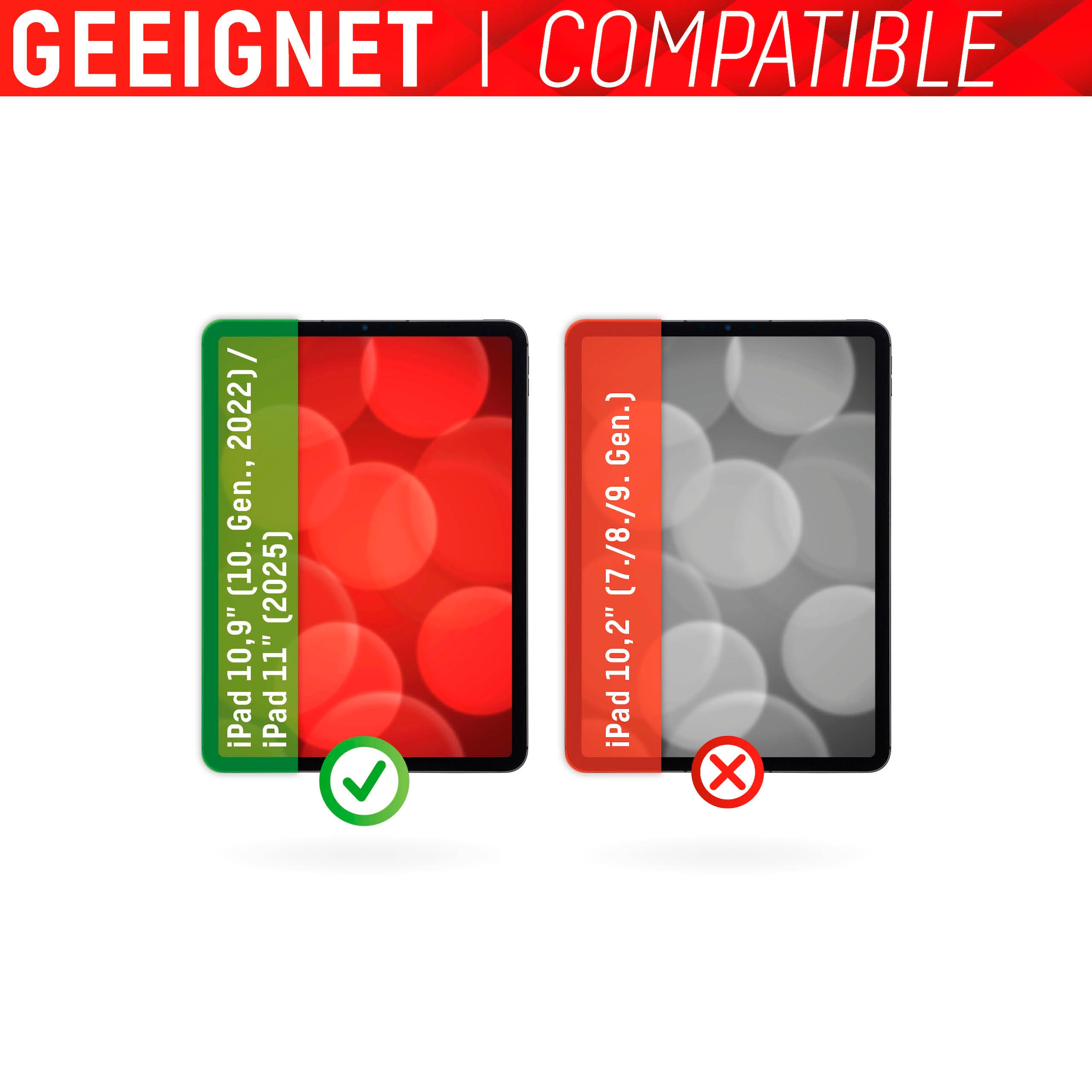 Displex Displayschutzglas »Tablet Glass iPad 10,9 (10. Gen., 2022)« für Apple iPad 10,9