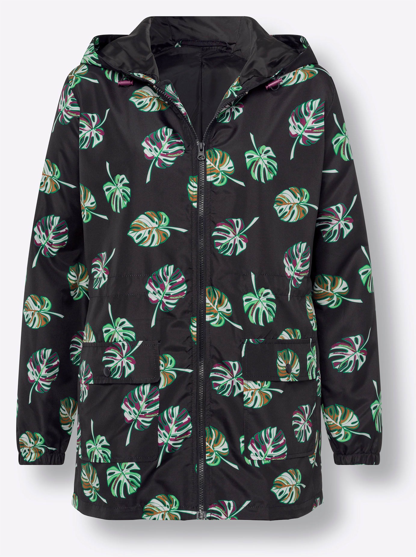 Regenjacke mit Kapuze
