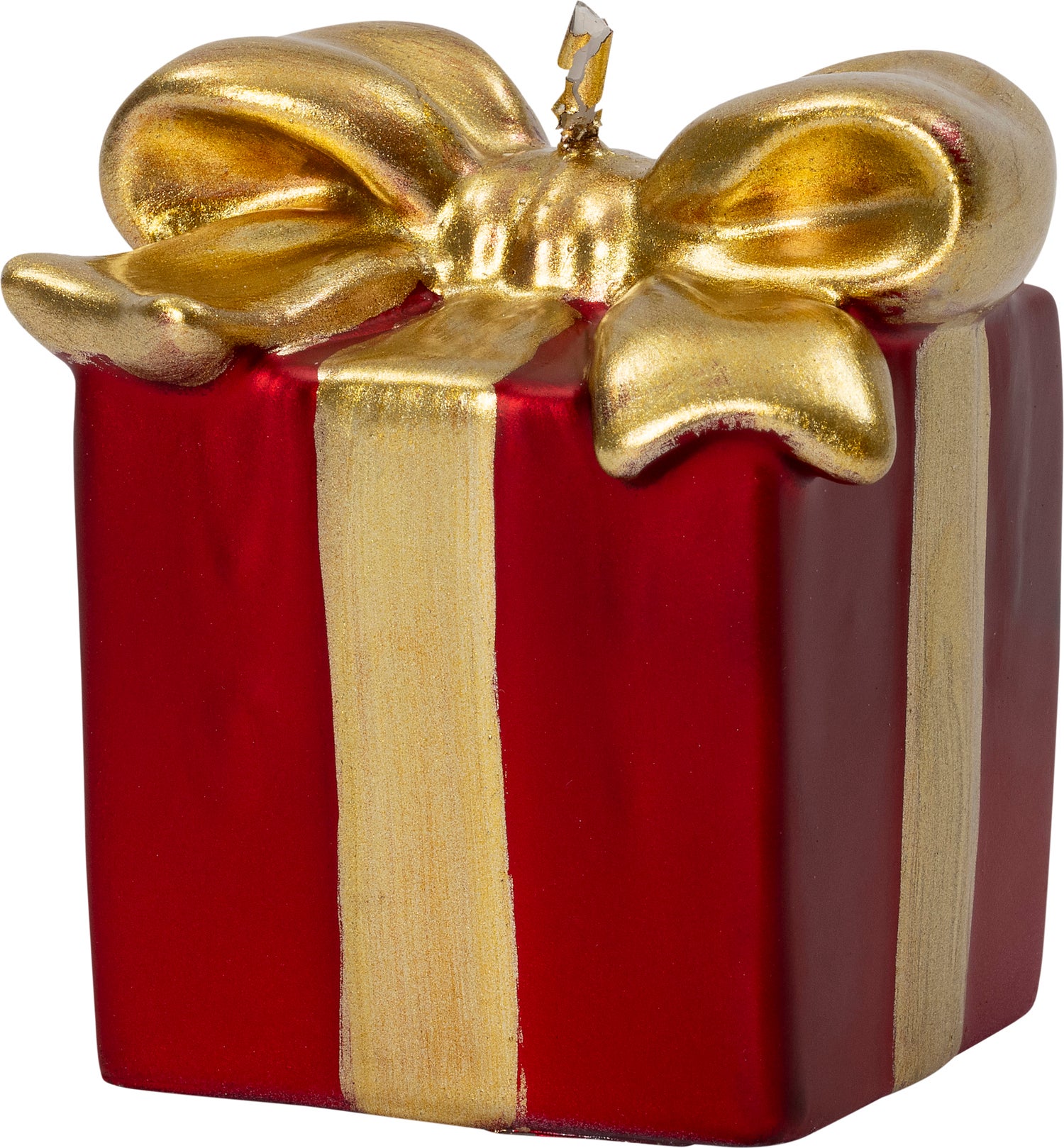 Intratuin stompkaars Cadeau rood / goud 8 uur 5,5 x 5,5 x 7,5 cm