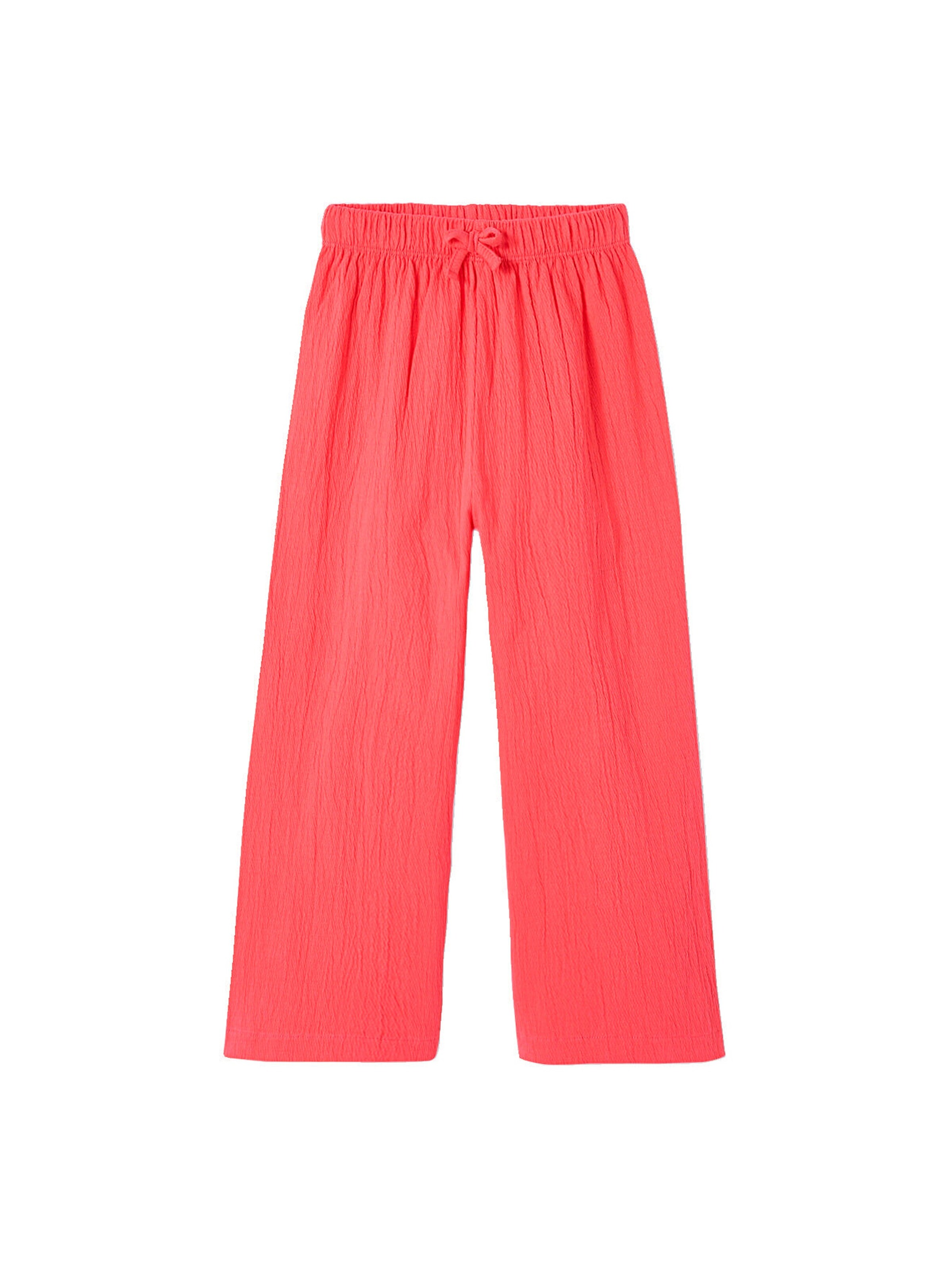 Vertbaudet Weite Mädchen Stretch-Hose koralle