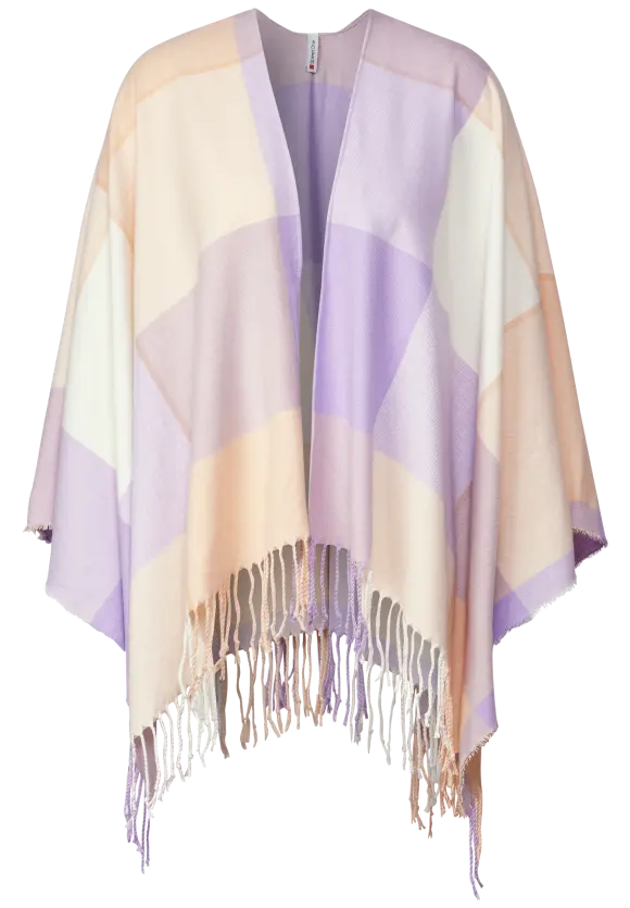 Karo Sommer Cape - shiny lilac