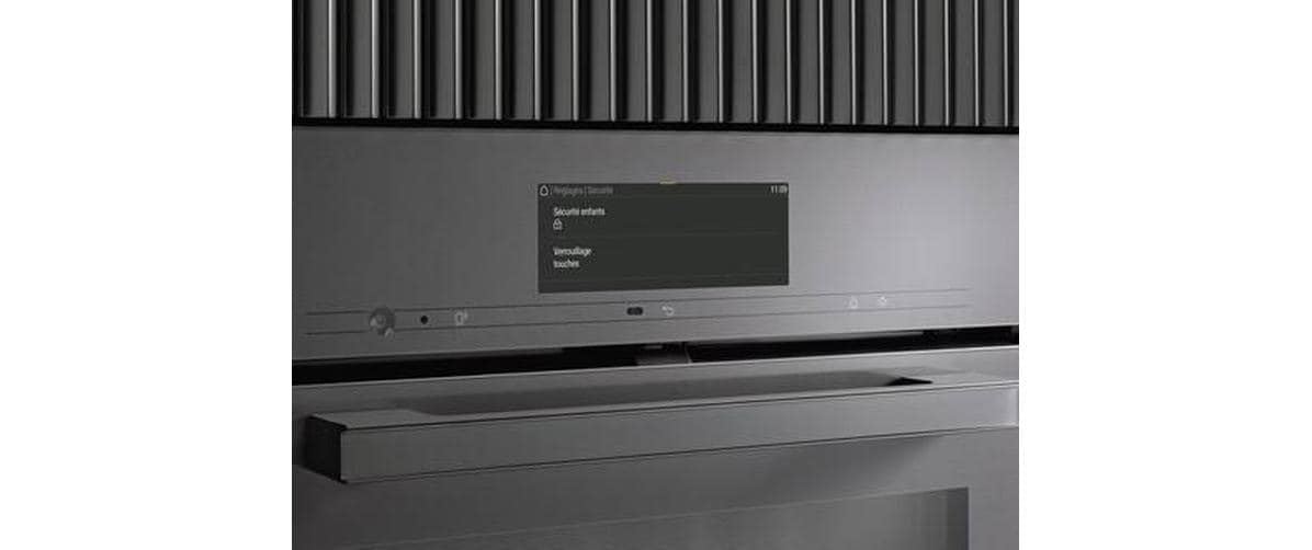 Einbaubackofen H 2456-60 BP Active Schwarz A+<br>Backofen