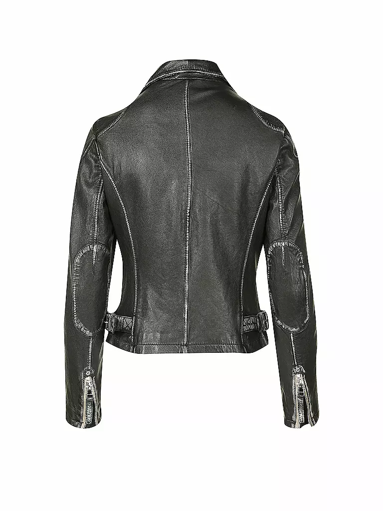GIPSY BY MAURITIUS Lederjacke schwarz