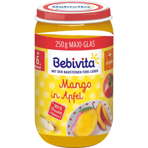 Bio Mango in Apfel