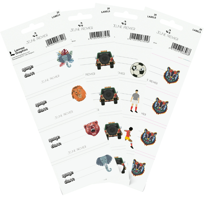 Kaftpapier Set - Jongens