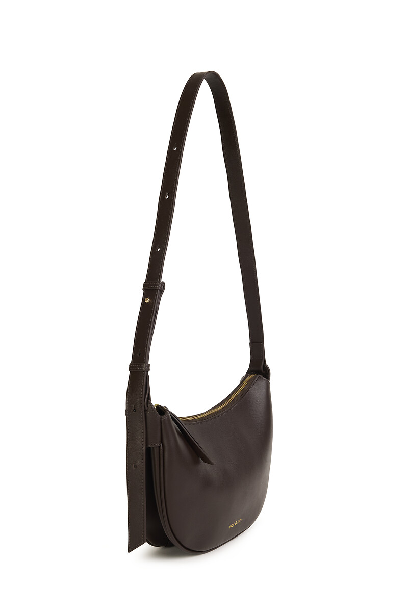 NAT & NIN<br>Bolsa de ombro em couro LUNE