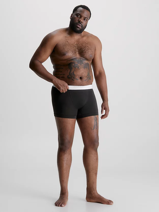 Cuecas Boxer Plus Size - Pacote com 3 - Algodão Elástico