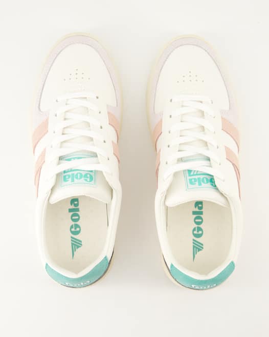 Gola Grandslam Trident Sneaker in Weiß