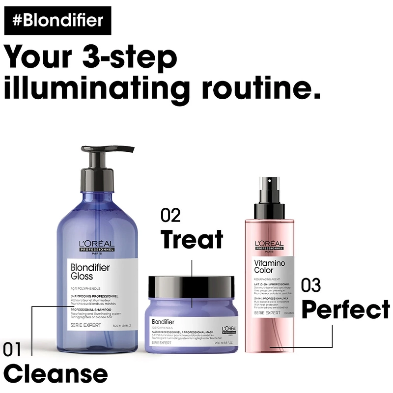 L'Oréal Professionnel Blondifier Gloss Shampoo 500 ml