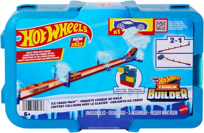 Hot Wheels Track Builder Ice Crash Bilbane