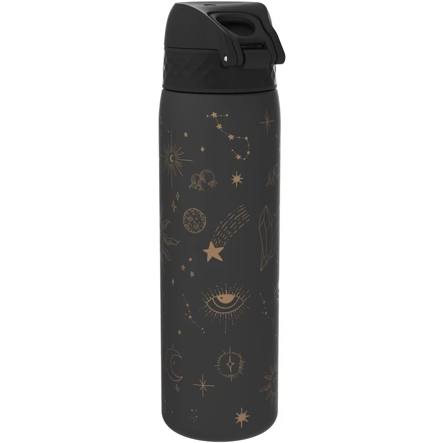 ion8 Trinkflasche auslaufsicher 500 ml Universum  schwarz