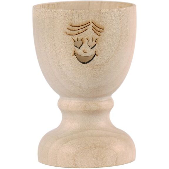 Coquetier bois - Smiley