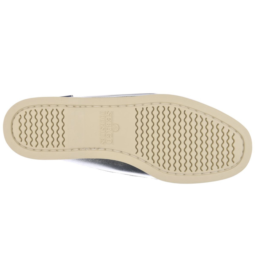 DOCKSIDES EN CUIR DORE POUR FEMME