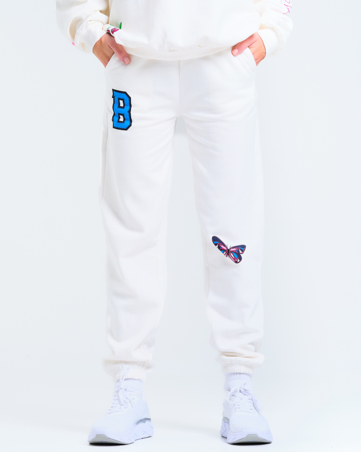 Bumpro BP Sweatpants White\Multi