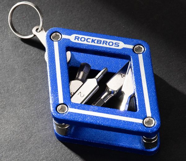 RockBros Multifunction Foldeværktøj, 8  Funktioner