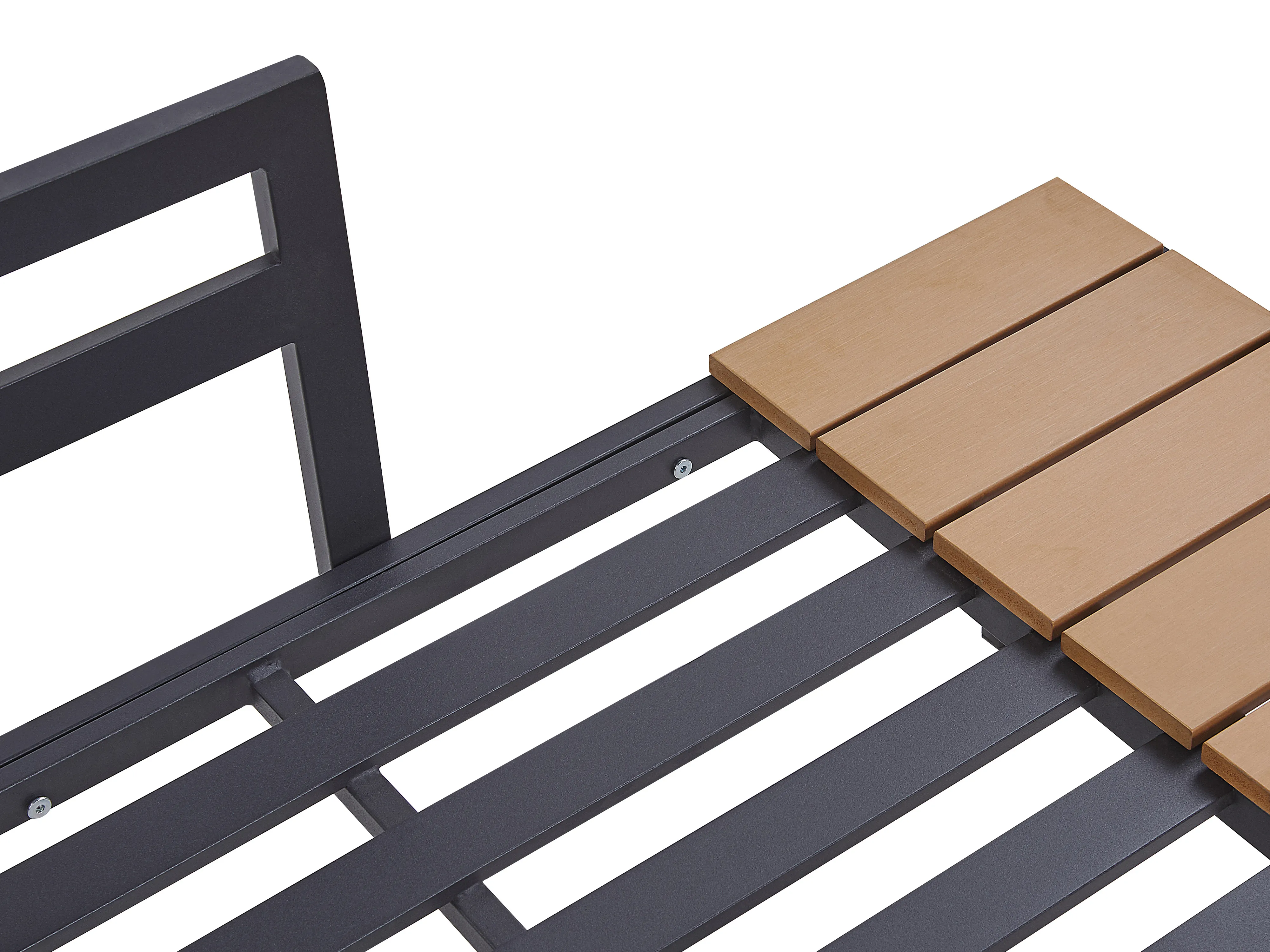 Tuin hoekloungeset met tafel 4-zits PIENZA II rechtszijdig modulair Grijs
