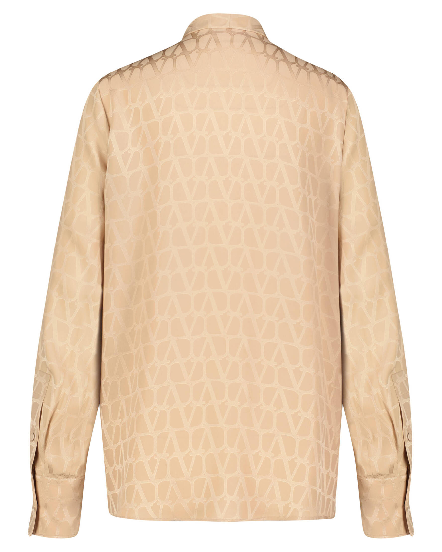 Valentino| Damen Schluppenbluse aus Seidenjacquard