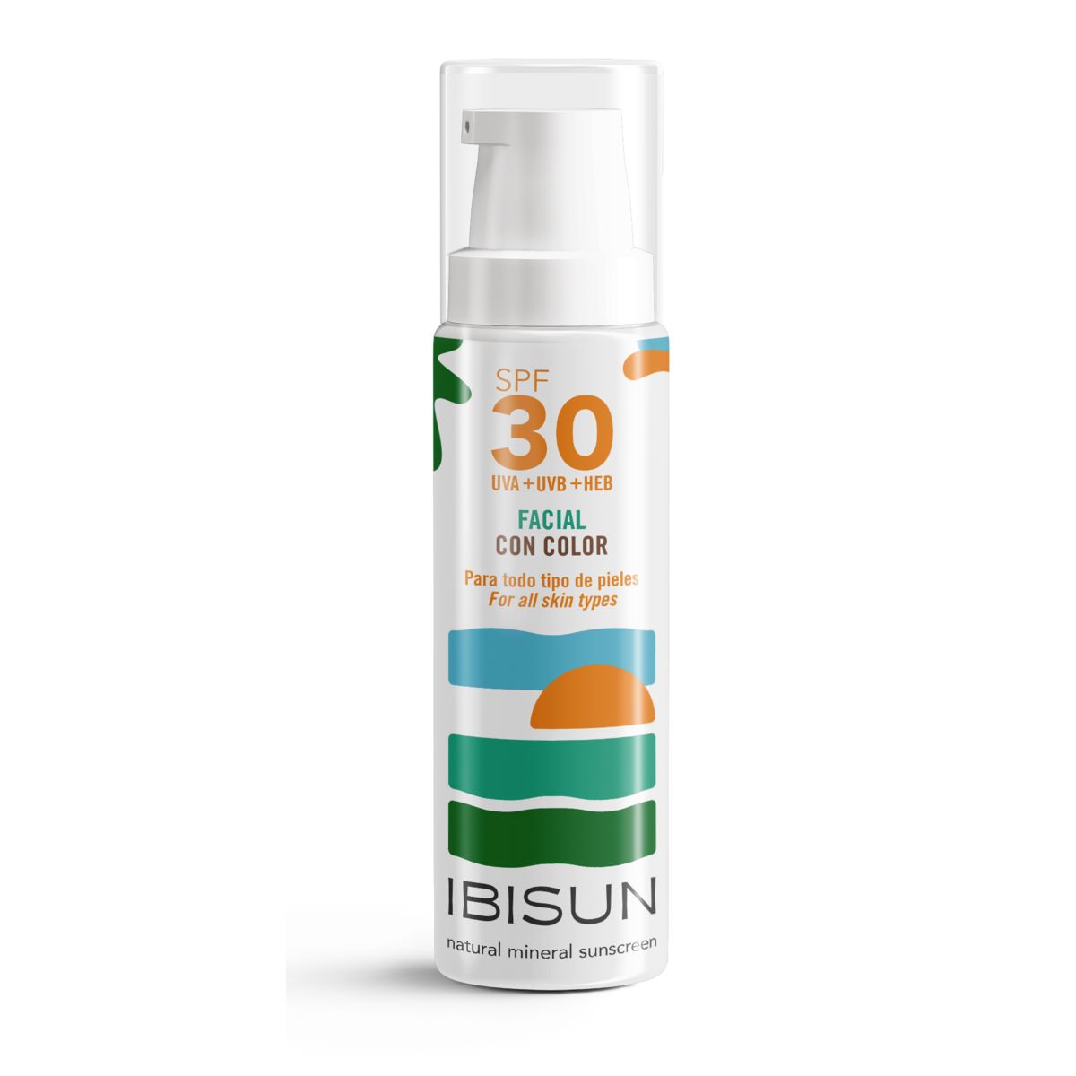 Ibisun Getönte Sonnencreme für das Gesicht