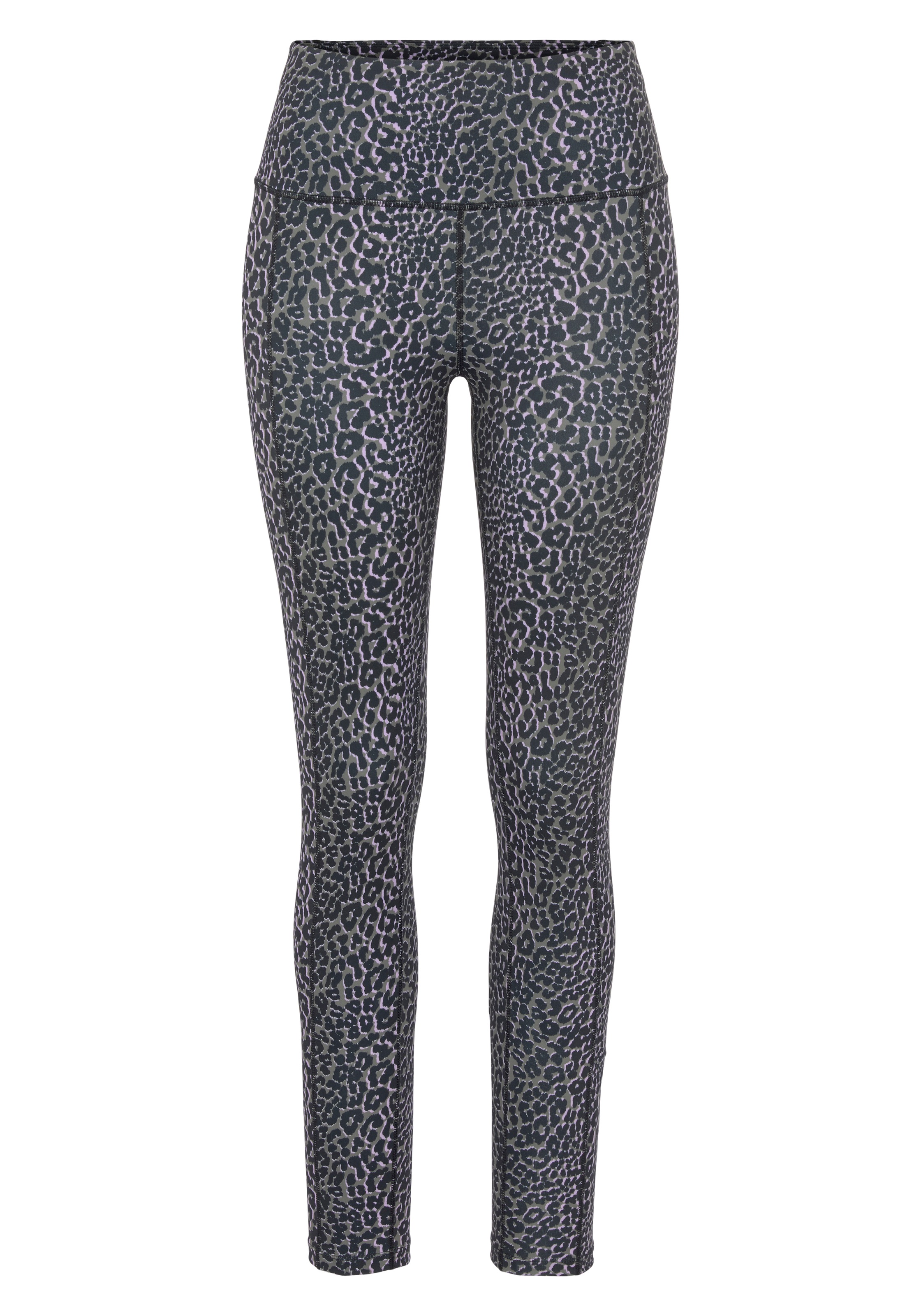 LASCANA ACTIVE Funktionsleggings  Sportleggings in Leo-Optik