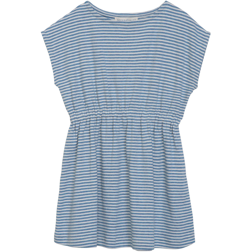Køb Serendipity Azur/Ecru Strand Kjole Stripe