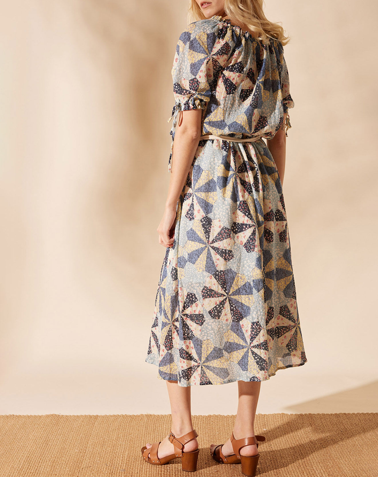 Louizon Robe Paterson bleue