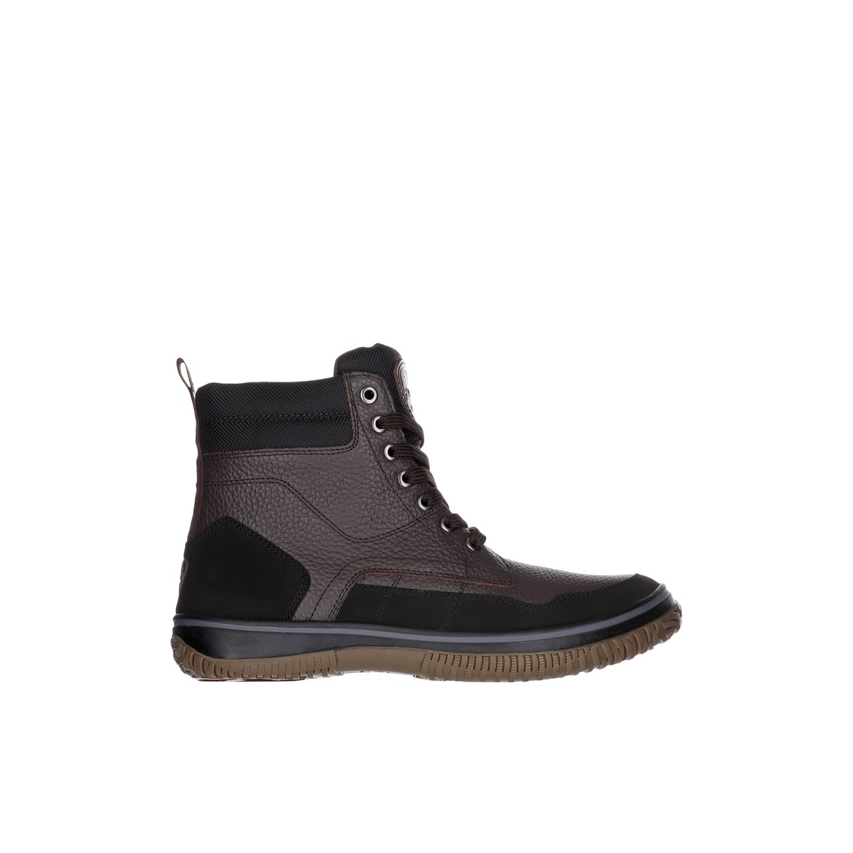 PAJAR-Ganner-m-Bottes d'hiver - Talon plat - Marron Foncé