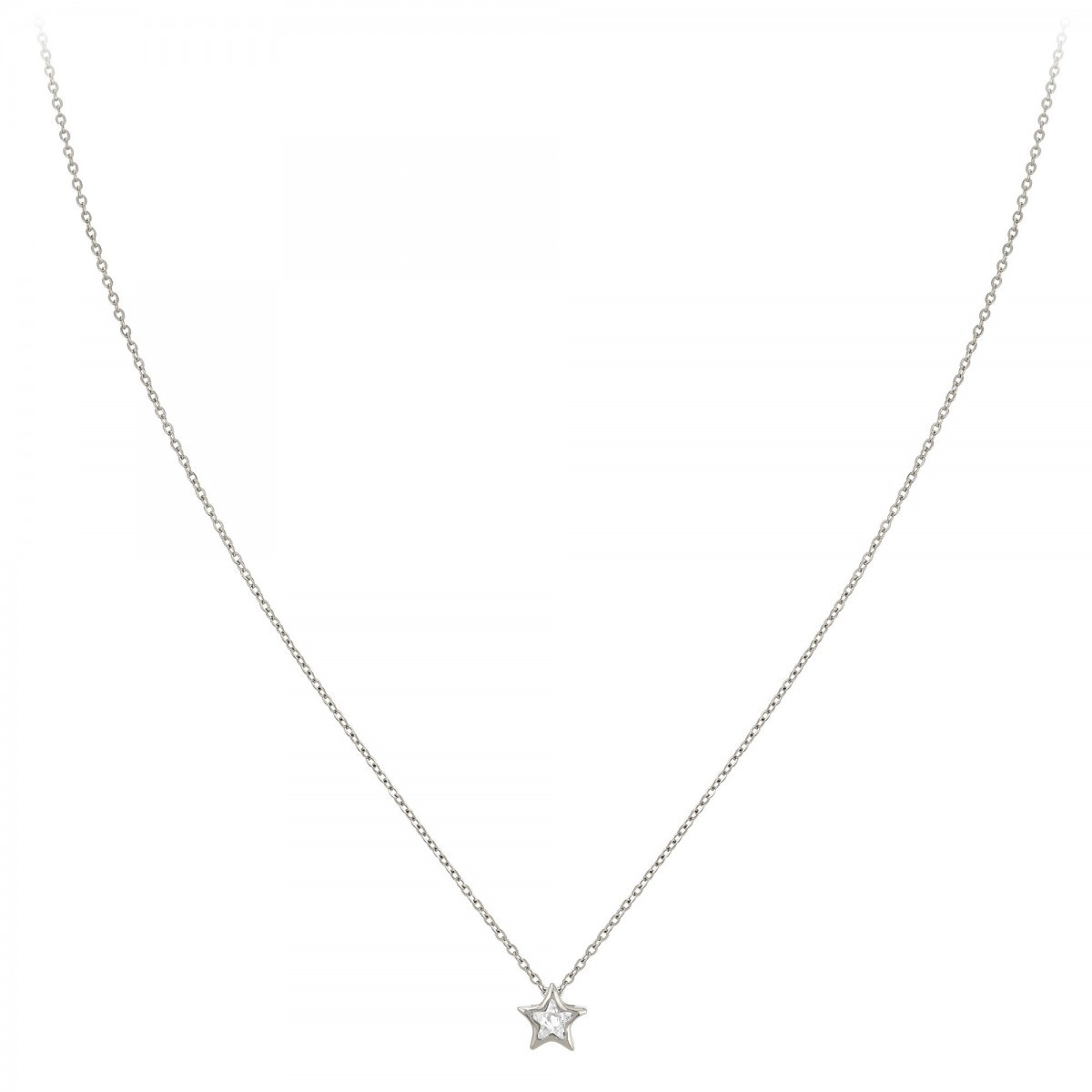 Collier étoile SC Crystal orné de Zirconium