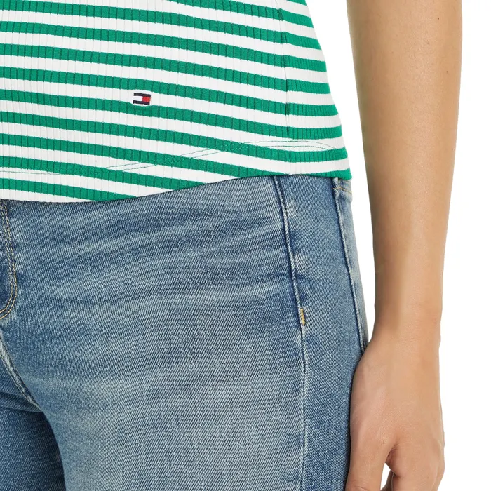 Tommy Hilfiger Slim Rib Tanktop Dames