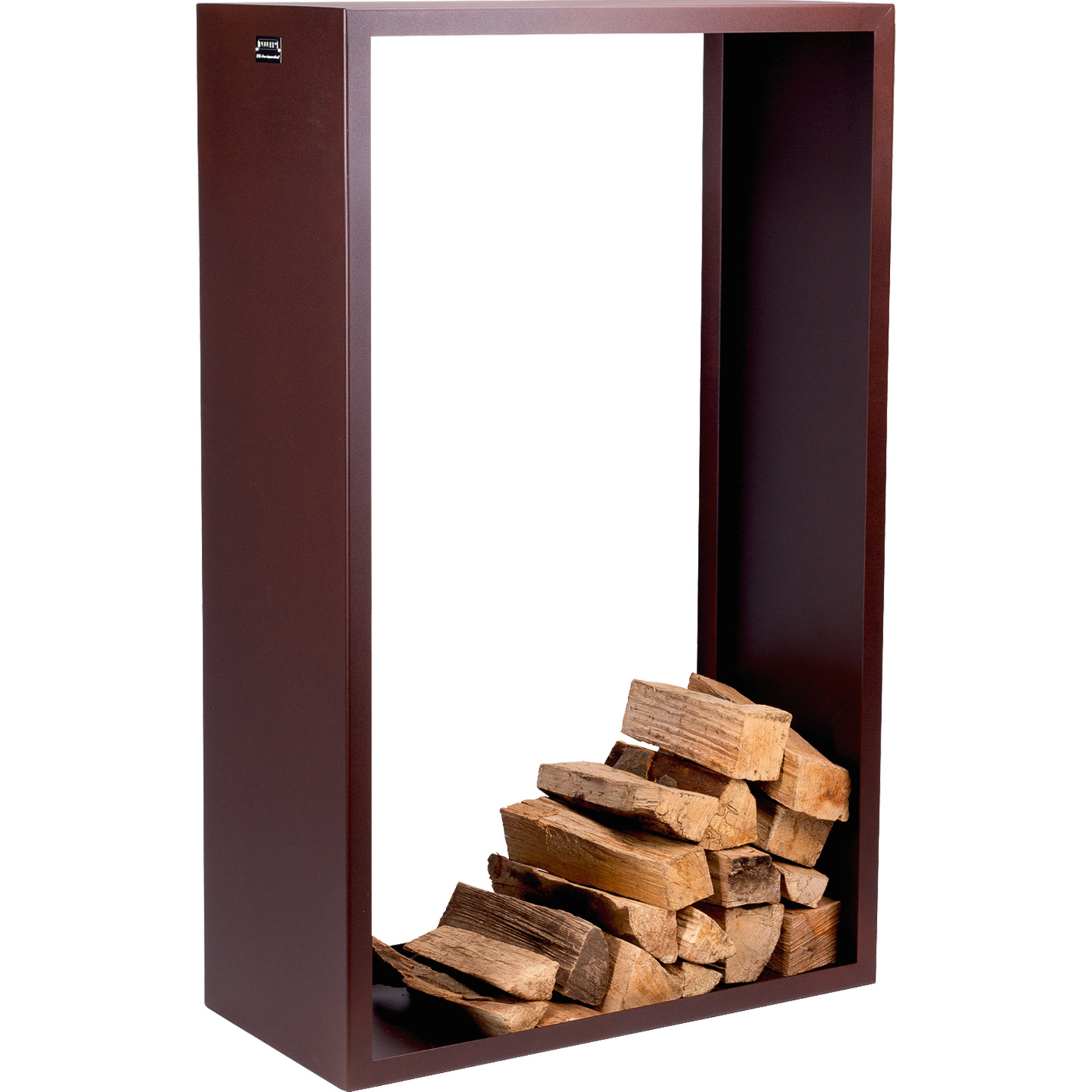 Kaminholzregal Nova 120 Rost-Look